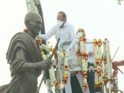 Ajit Pawar pays tribute to Mahatma Gandhi on his birth anniversary | Ajit Pawar pays tribute to Mahatma Gandhi on his birth anniversary