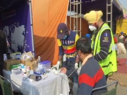 Over 50 medical camps set up for farmers at Singhu border | Over 50 medical camps set up for farmers at Singhu border Over 50 medical camps set up for farmers at Singhu border | Over 50 medical camps set up for farmers at Singhu border