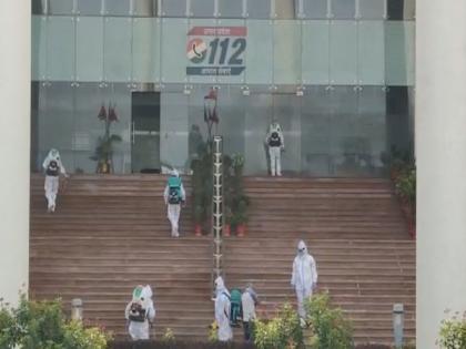 UP Emergency Service Dial 112 HQ being sanitised after 5 COVID-19 cases reported | UP Emergency Service Dial 112 HQ being sanitised after 5 COVID-19 cases reported UP Emergency Service Dial 112 HQ being sanitised after 5 COVID-19 cases reported | UP Emergency Service Dial 112 HQ being sanitised after 5 COVID-19 cases reported
