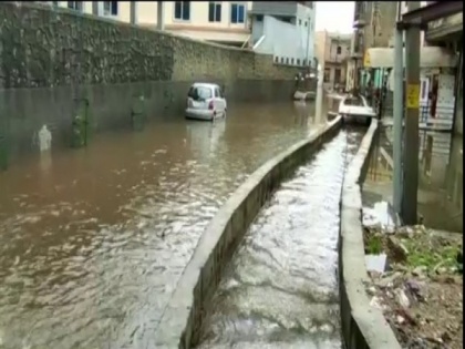 Heavy rains cause waterlogging in streets of Ajmer | Heavy rains cause waterlogging in streets of Ajmer