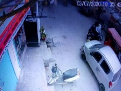 Elderly woman run over by a car in Chilla village | Elderly woman run over by a car in Chilla village