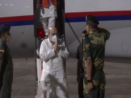 Amit Shah arrives in West Bengal for 2-day visit | Amit Shah arrives in West Bengal for 2-day visit