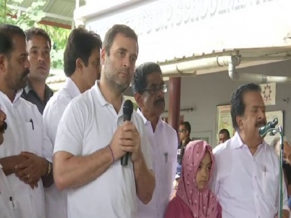 Kerala: Rahul Gandhi visits flood-affected Meppadi in Wayanad | Kerala: Rahul Gandhi visits flood-affected Meppadi in Wayanad