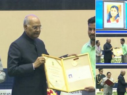 Kerala nurse Lini PN, who died treating Nipah patient, honoured with National Florence Nightingale Award-2019 | Kerala nurse Lini PN, who died treating Nipah patient, honoured with National Florence Nightingale Award-2019