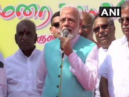 Days after controversy over Hindi, PM Modi lauds Tamil as ancient language | Days after controversy over Hindi, PM Modi lauds Tamil as ancient language