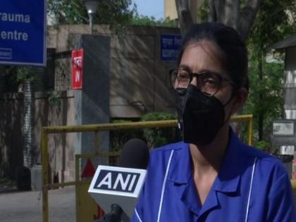Nurses at AIIMS Trauma Centre take pride in serving society during crisis, give psychological support to COVID-19 patients | Nurses at AIIMS Trauma Centre take pride in serving society during crisis, give psychological support to COVID-19 patients Nurses at AIIMS Trauma Centre take pride in serving society during crisis, give psychological support to COVID-19 patients | Nurses at AIIMS Trauma Centre take pride in serving society during crisis, give psychological support to COVID-19 patients