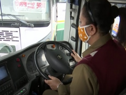 Himachal's sole woman bus driver serves state during COVID-19 | Himachal's sole woman bus driver serves state during COVID-19
