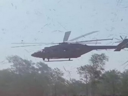 IAF's ALH Dhruv chopper makes precautionary landing in UP's Saharanpur | IAF's ALH Dhruv chopper makes precautionary landing in UP's Saharanpur