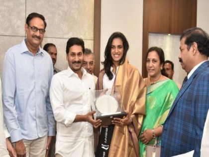 Andhra Pradesh: CM Reddy assures Sindhu for setting girl's badminton academy on 5 acres land | Andhra Pradesh: CM Reddy assures Sindhu for setting girl's badminton academy on 5 acres land