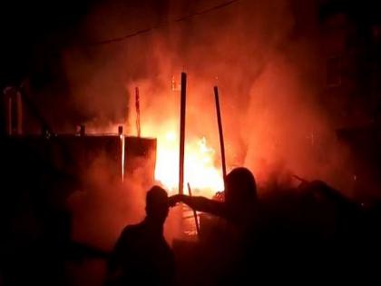 Fire damages 5 shops in West Bengal's Malancha Bazaar | Fire damages 5 shops in West Bengal's Malancha Bazaar Fire damages 5 shops in West Bengal's Malancha Bazaar | Fire damages 5 shops in West Bengal's Malancha Bazaar