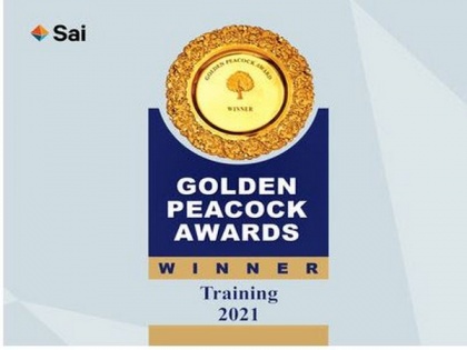 Sai Life Sciences wins Golden Peacock National Training Award 2021 | Sai Life Sciences wins Golden Peacock National Training Award 2021