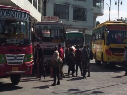 Himachal Road Transport Corporation resumes bus service to Delhi | Himachal Road Transport Corporation resumes bus service to Delhi