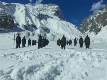 Uttrakhand: ITBP personnel train in cold conditions at high altitude | Uttrakhand: ITBP personnel train in cold conditions at high altitude