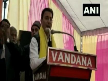Make Manvendra Singh win with record margin or else I will not be able to show my face: Jitin Prasada seeks votes for BJP candidate from UP's Dadraul | Make Manvendra Singh win with record margin or else I will not be able to show my face: Jitin Prasada seeks votes for BJP candidate from UP's Dadraul