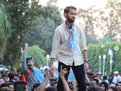 NSUI’s Jatinder Singh elected as president of Panjab University | NSUI’s Jatinder Singh elected as president of Panjab University