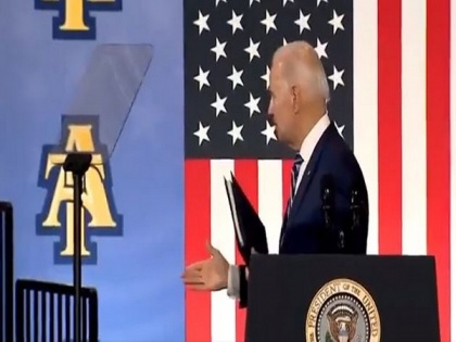 Social media reacts as US President Joe Biden shakes hands with thin air | Social media reacts as US President Joe Biden shakes hands with thin air