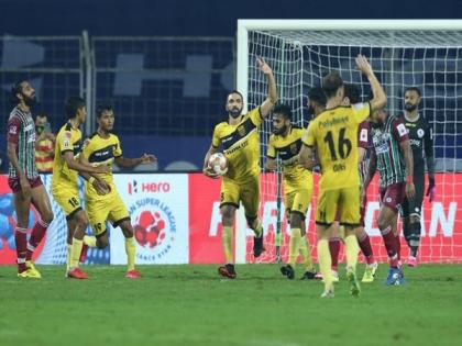 ISL 7: Hyderabad FC maintain unbeaten streak, play out 1-1 draw against ATK Mohun Bagan | ISL 7: Hyderabad FC maintain unbeaten streak, play out 1-1 draw against ATK Mohun Bagan