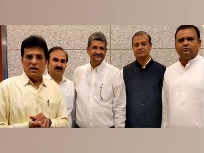 BJP delegation leaves for Delhi to meet Union Home Secy over 'attack' on Kirit Somaiya | BJP delegation leaves for Delhi to meet Union Home Secy over 'attack' on Kirit Somaiya