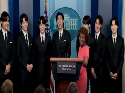 BTS visits White House, says 'devastated' by anti-Asian hate crimes | BTS visits White House, says 'devastated' by anti-Asian hate crimes