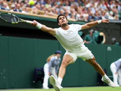 Wimbledon 2023: Alcaraz overcomes Jarry's challenge; Medvedev shrugs off early scare | Wimbledon 2023: Alcaraz overcomes Jarry's challenge; Medvedev shrugs off early scare
