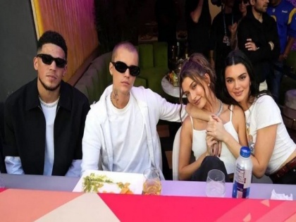 Justin, Hailey Bieber spotted on double date with Kendall Jenner, Devin Booker at Super Bowl 2022 | Justin, Hailey Bieber spotted on double date with Kendall Jenner, Devin Booker at Super Bowl 2022