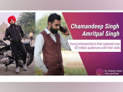 Chamandeep and Amritpal Singh cause a stir in the social world with their digital marketing virtuosity | Chamandeep and Amritpal Singh cause a stir in the social world with their digital marketing virtuosity