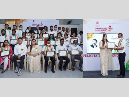 MeghaShrey NGO conducts the Champions of Humanity Event to Felicitate the Healthcare Warriors | MeghaShrey NGO conducts the Champions of Humanity Event to Felicitate the Healthcare Warriors