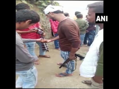 Two injured in celebratory firing during Chhath Puja celebrations in Bihar's Chapra | Two injured in celebratory firing during Chhath Puja celebrations in Bihar's Chapra Two injured in celebratory firing during Chhath Puja celebrations in Bihar's Chapra | Two injured in celebratory firing during Chhath Puja celebrations in Bihar's Chapra