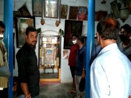 Silver items, sacred clothes stolen from temple in Andhra's Chittoor | Silver items, sacred clothes stolen from temple in Andhra's Chittoor