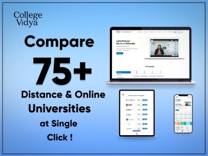 College Vidya launches Compare Feature, bringing transparency in Online & Distance Learning | College Vidya launches Compare Feature, bringing transparency in Online & Distance Learning