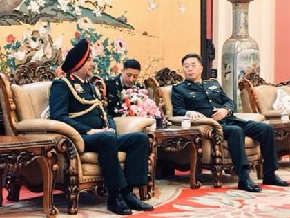 On visit to China, Lt Gen Ranbir Singh calls on Commander of PLA Ground Forces | On visit to China, Lt Gen Ranbir Singh calls on Commander of PLA Ground Forces On visit to China, Lt Gen Ranbir Singh calls on Commander of PLA Ground Forces | On visit to China, Lt Gen Ranbir Singh calls on Commander of PLA Ground Forces