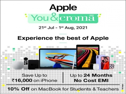 Experience the best of Apple at Croma with #AppleYou&Croma | Experience the best of Apple at Croma with #AppleYou&Croma