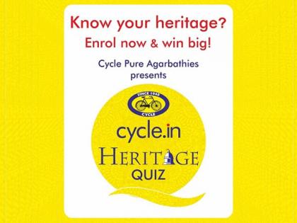 Cycle Pure Agarbathi announces Cycle Heritage Quiz 2021 in virtual format | Cycle Pure Agarbathi announces Cycle Heritage Quiz 2021 in virtual format