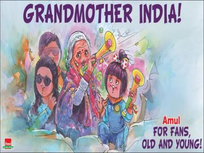 Amul India celebrates viral 87-year old cricket fan | Amul India celebrates viral 87-year old cricket fan