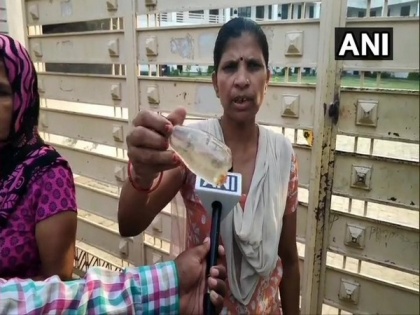 Residents forced to drink contaminated water in UP's Moradabad | Residents forced to drink contaminated water in UP's Moradabad
