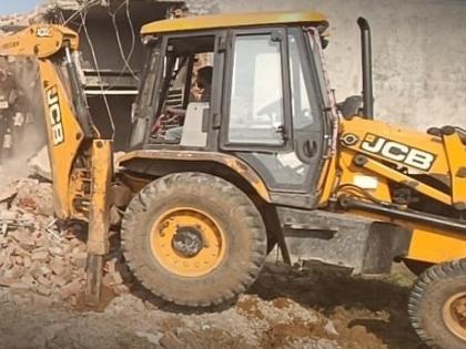 10 shops, illegal colony demolished in Gurugram | 10 shops, illegal colony demolished in Gurugram 10 shops, illegal colony demolished in Gurugram | 10 shops, illegal colony demolished in Gurugram