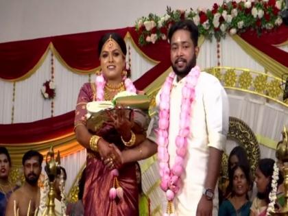 Kerala trans couple tie knot on Valentine's Day | Kerala trans couple tie knot on Valentine's Day