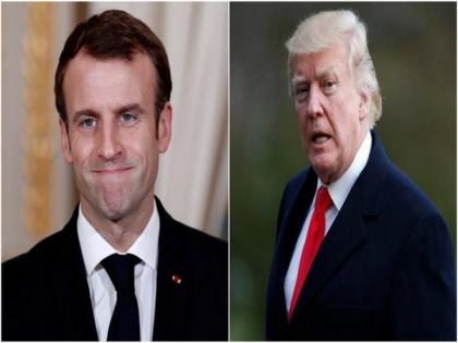 Trump speaks with Macron to wish him speedy recovery | Trump speaks with Macron to wish him speedy recovery
