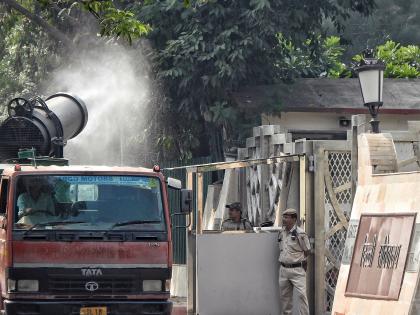 Delhi govt may stop construction work if AQI remains above 400 | Delhi govt may stop construction work if AQI remains above 400 Delhi govt may stop construction work if AQI remains above 400 | Delhi govt may stop construction work if AQI remains above 400