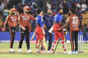IPL 2024: Karthik 83 in vain as Cummins' three-fer helps SRH seal 25-run win against RCB | IPL 2024: Karthik 83 in vain as Cummins' three-fer helps SRH seal 25-run win against RCB