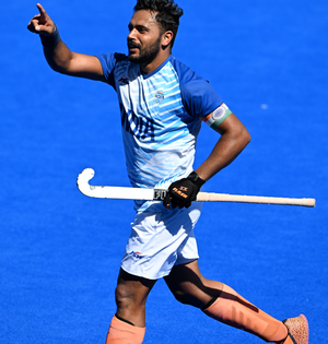 Paris Olympics: Happy to have won a bronze medal for country and for Sreejesh, says Harmanpreet Singh | Paris Olympics: Happy to have won a bronze medal for country and for Sreejesh, says Harmanpreet Singh