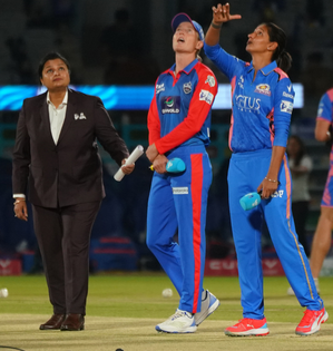 WPL 2025: Unchanged Delhi Capitals elect to bowl first vs Mumbai Indians | WPL 2025: Unchanged Delhi Capitals elect to bowl first vs Mumbai Indians