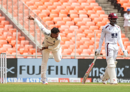 2nd Test: Pierre, Philip take WI to 217/8, trail India by 301 runs after Kuldeep’s 4-fer | 2nd Test: Pierre, Philip take WI to 217/8, trail India by 301 runs after Kuldeep’s 4-fer