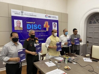Rajnath Singh launches Defence India Startup Challenge-4, releases PMA guidelines for iDEX | Rajnath Singh launches Defence India Startup Challenge-4, releases PMA guidelines for iDEX