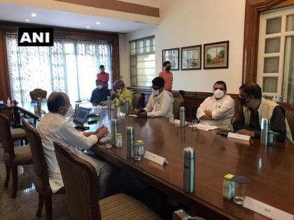 Delhi: All party meeting begins at LG Baijal's residence over COVID-19 situation | Delhi: All party meeting begins at LG Baijal's residence over COVID-19 situation