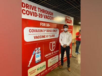 Delhi gets its second drive-through vaccination centre at Saket's Select City Walk Mall | Delhi gets its second drive-through vaccination centre at Saket's Select City Walk Mall