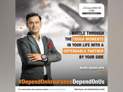 Canara HSBC OBC Life Insurance launches the "Depend on Insurance Season 2" campaign with Retd. Major Gaurav Arya | Canara HSBC OBC Life Insurance launches the "Depend on Insurance Season 2" campaign with Retd. Major Gaurav Arya