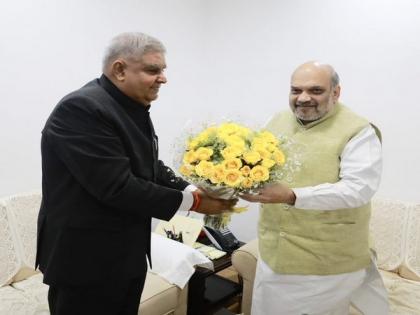 Dhankhar meets Amit Shah; says basic human rights of people being compromised to 'unacceptable degree' in WB | Dhankhar meets Amit Shah; says basic human rights of people being compromised to 'unacceptable degree' in WB Dhankhar meets Amit Shah; says basic human rights of people being compromised to 'unacceptable degree' in WB | Dhankhar meets Amit Shah; says basic human rights of people being compromised to 'unacceptable degree' in WB