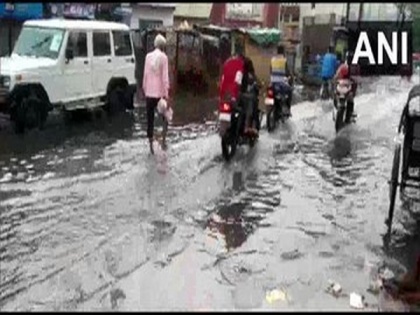 Water-logging in parts of Dholpur due to rains | Water-logging in parts of Dholpur due to rains