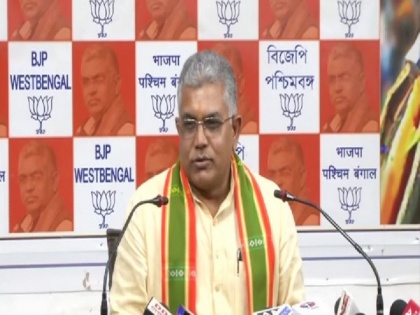 WB: Dilip Ghosh urges Durga Pujo committees to cooperate with I-T Dept | WB: Dilip Ghosh urges Durga Pujo committees to cooperate with I-T Dept